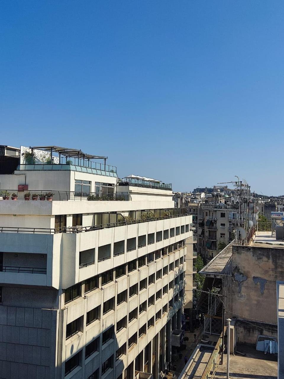 Voda Luxury Residence #102 - Acropolis View Rooftop 雅典 外观 照片